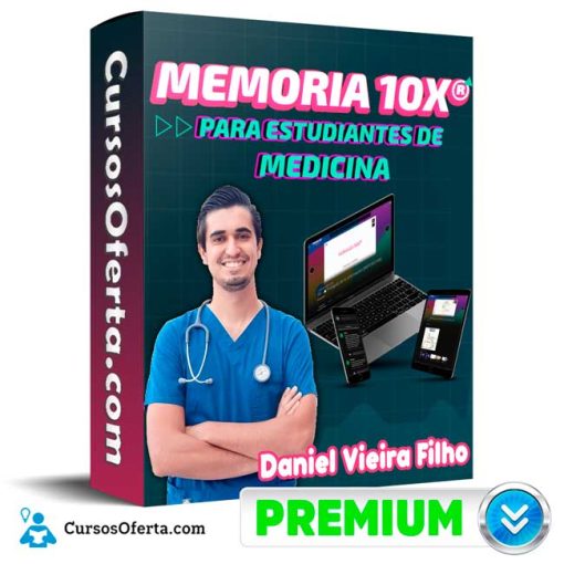 curso memoria 10x para estudiantes de medicina daniel vieira filho 651b144cb6fe9